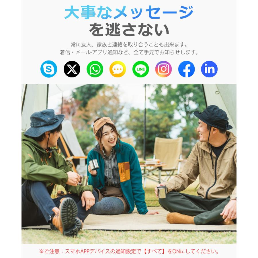 スマートウォッチ レディース メンズ Bluetooth通話 1.75インチ画面 血中酸素 心拍 歩数  健康管理 スマートブレスレット 腕時計 着信通知 IP68防水 QS08 Pro |  | 14