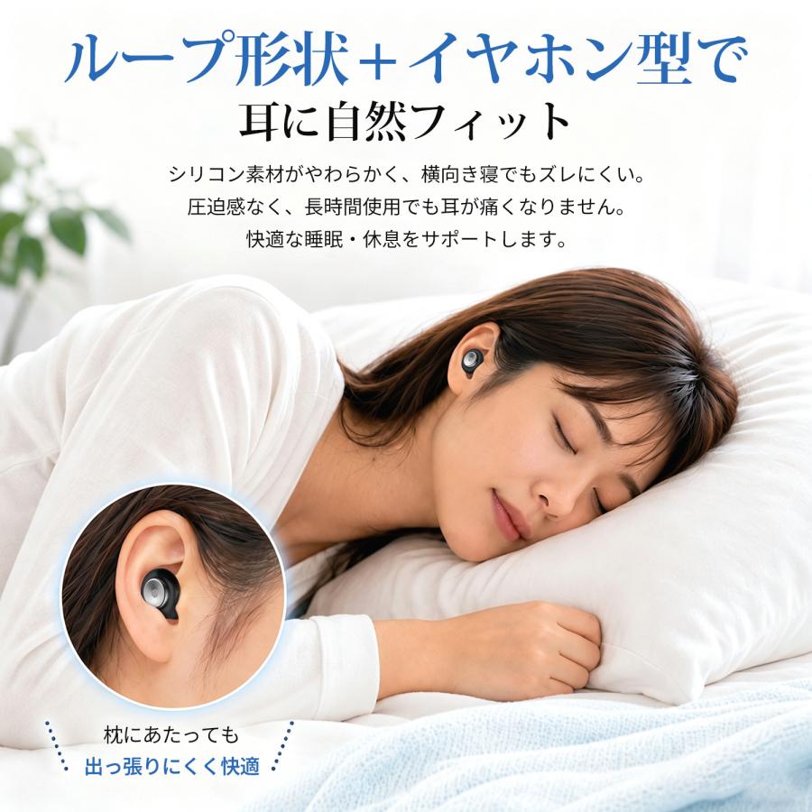 耳栓 睡眠用 28dB遮音 ライブ用 防音 イヤープラグ シリコン 騒音対策 勉強 仕事 飛行機 新幹線 コンサート 水洗い可能 繰り返し使える S/M/L 3サイズ |  | 11