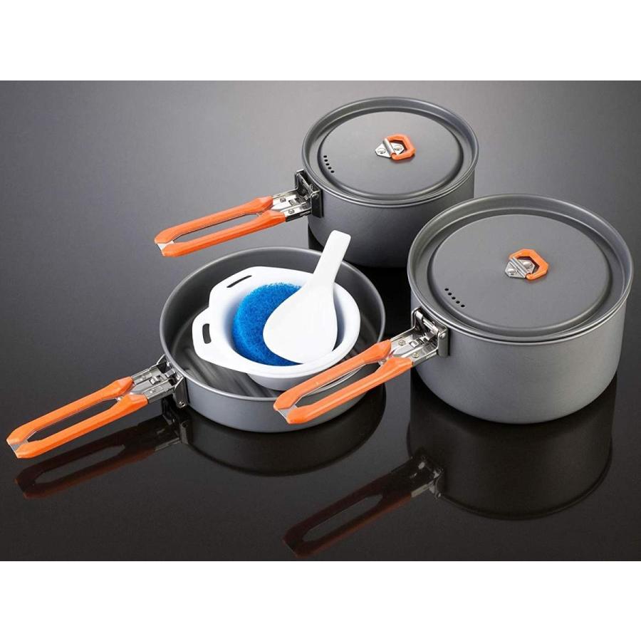Fire-Maple(ファイア メイプル) アルミクッカー・フライパンセット