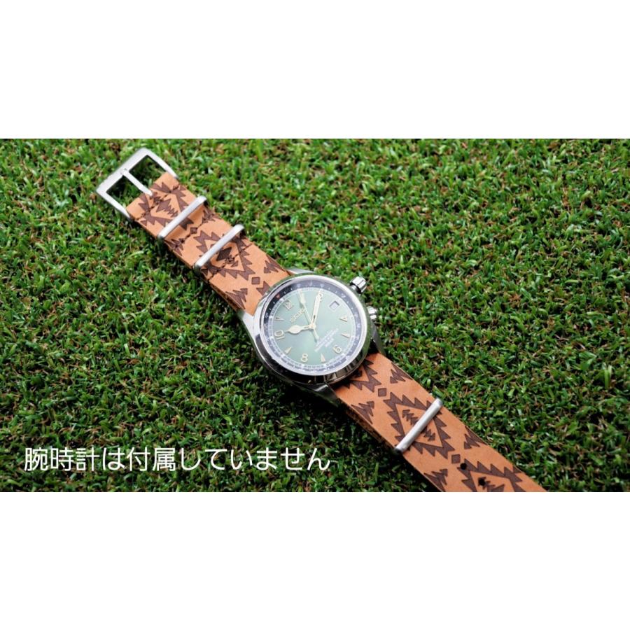Premium Leather　腕時計ベルト Aztec |  | 03
