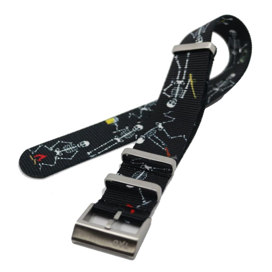 TAD フォトフレームクロック　ストラップ TAD フォトフレームクロック ストラップ skull camp : TAD STRAP