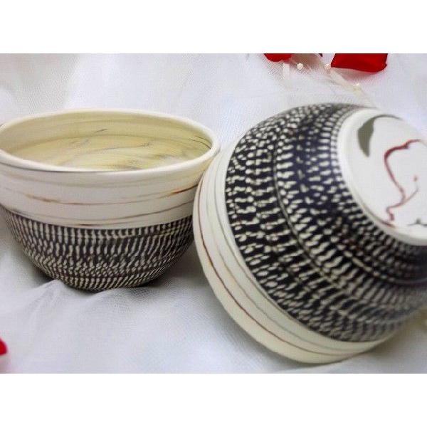 小鉢　常滑焼　憲児作 黒ビリ練り込み　　和陶器　 |  | 01