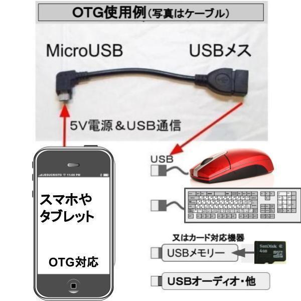 ＯＴＧケーブル（ホストケーブル）ライトニングコネクタ-USBメス　白　送料140円｜tafuon｜02