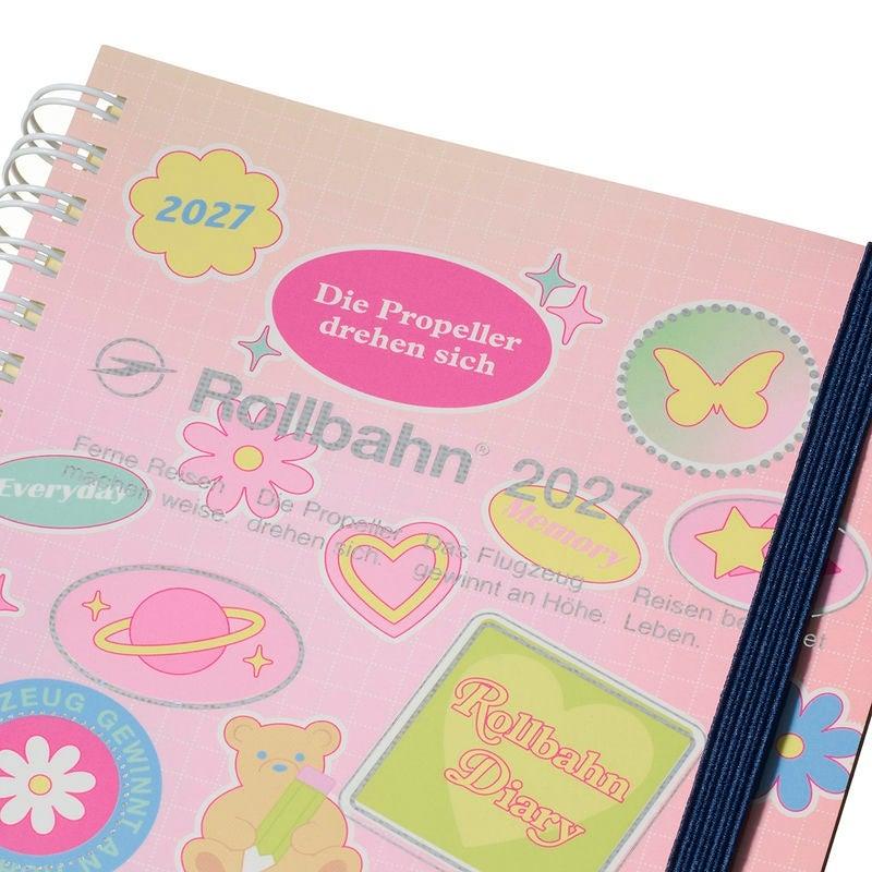 Rollbahn [デルフォニックス] 2027 ロルバーンダイアリー ラベル L