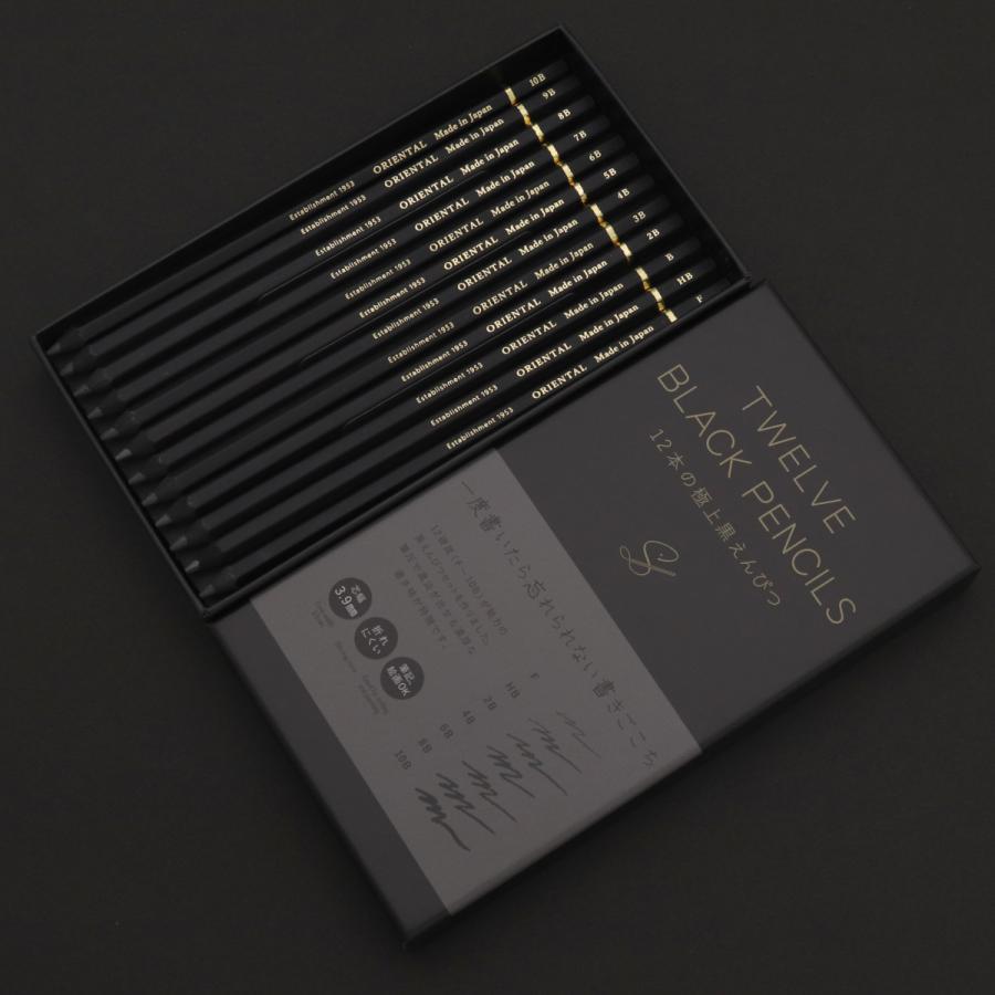 オリエンタル産業] TWELVE BLACK PENCILS : 文具店TAG ONLINE Yahoo!店