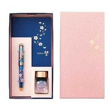 セーラー万年筆 カ.クリエ プレミアムクロス夜桜限定セット79-568 細字F セーラー万年筆 [プラス×セーラー] カ.クリエ プレミアムクロス