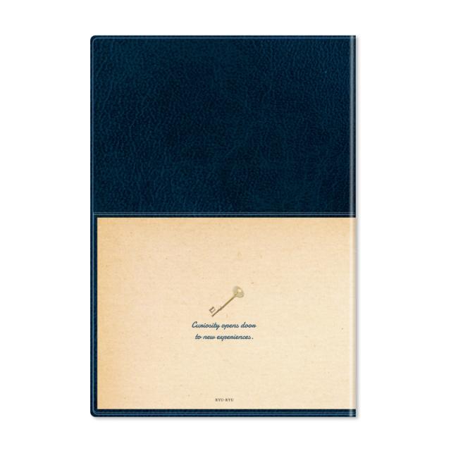 リュリュ] B6スケジュール帳 2026年 ネイビー DB-2602 : 文具店TAG