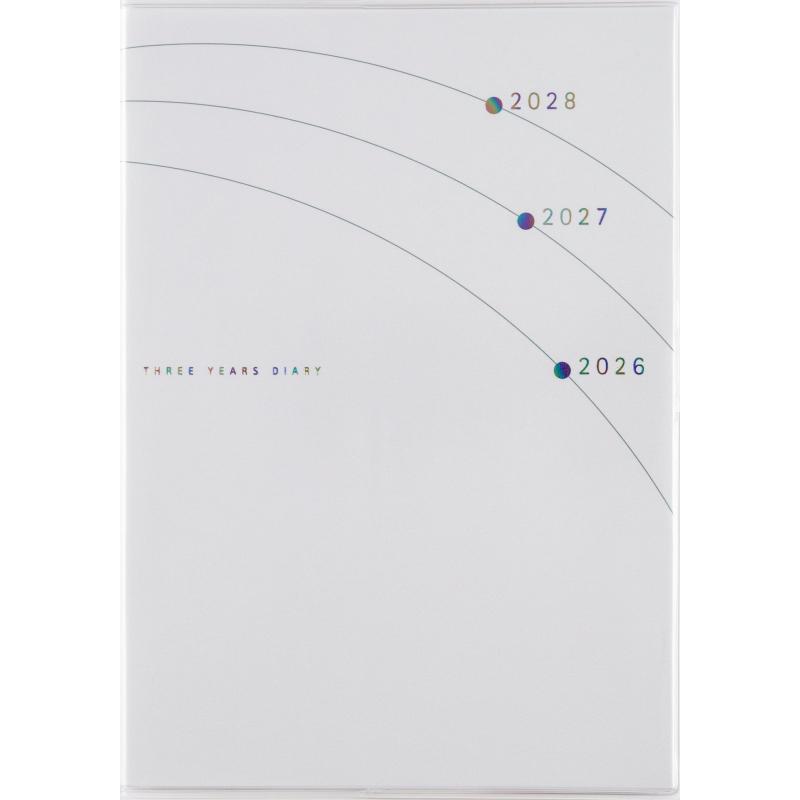 高橋書店（TAKAHASHI SHOTEN） 2026年1月始まり 3年日記 No.18 : 文具