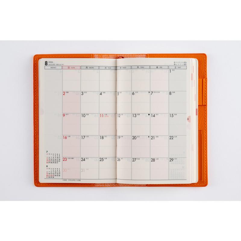 高橋書店（TAKAHASHI SHOTEN） 2026年1月始まり T'beau日曜始まり6 No