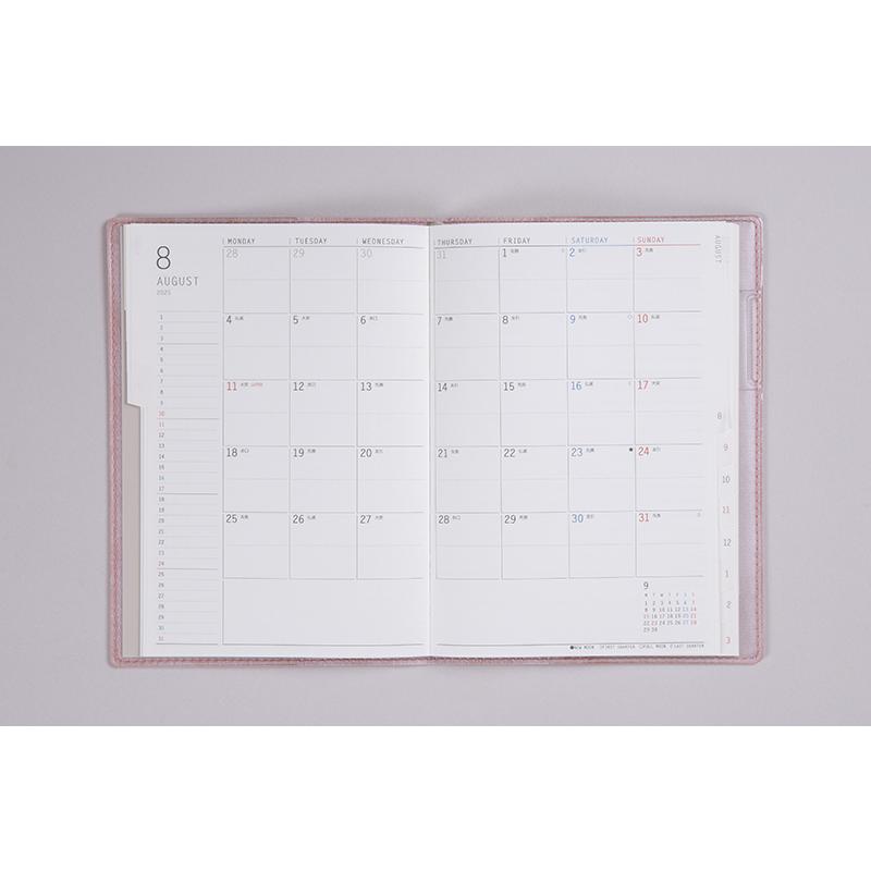 高橋書店（TAKAHASHI SHOTEN） 2025年4月始まり リラクレール 月曜