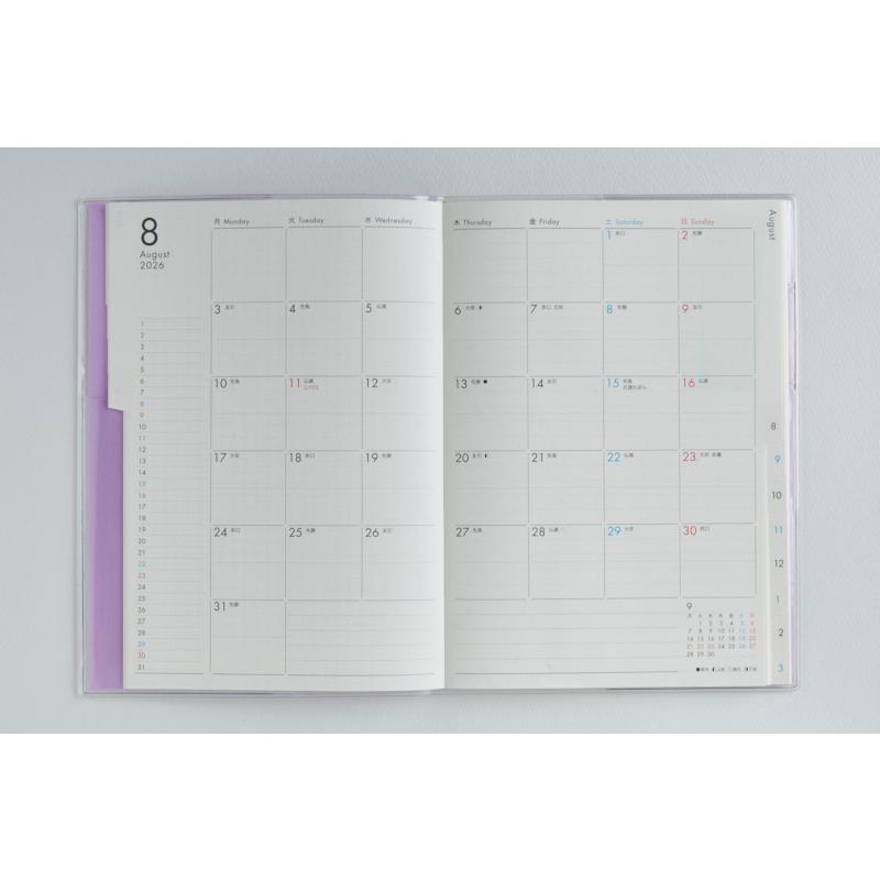 高橋書店（TAKAHASHI SHOTEN） 2026年4月始まり ミアクレールグラン4