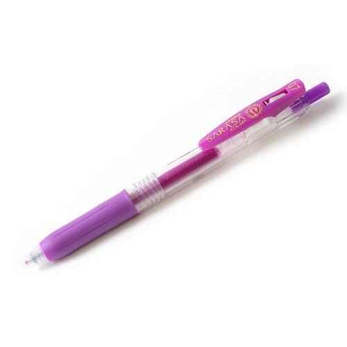 JJB15-PU サラサクリップ０．７/紫 ゼブラ 4901681351480（220セット）
