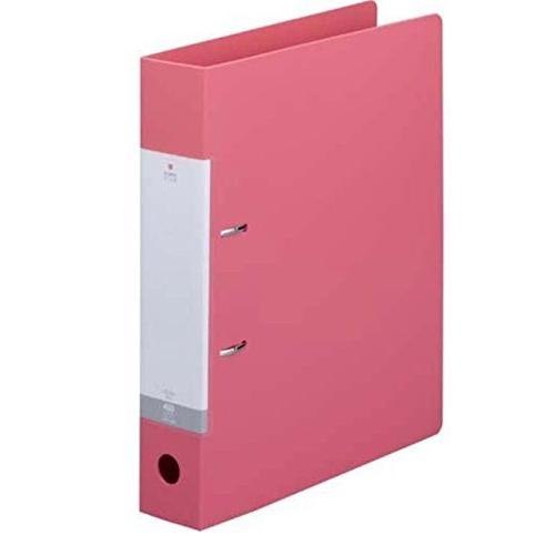 G2240-3 リクエスト　Ｄ型リングファイル Ａ４・Ｓ型 ２穴 赤 リヒトラブ 4903419176877（20セット）