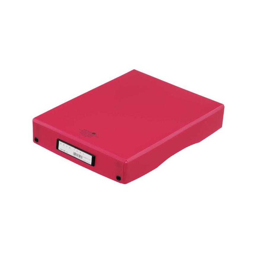 A-5040-3 LIHIT LAB AQUA DROPs デスクトレー A4 A-5040-3 赤 リヒトラブ 4903419814939（130セット）