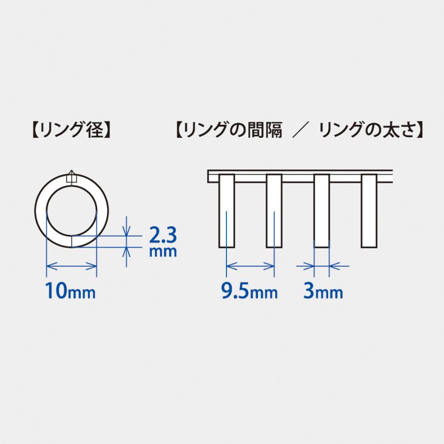 カール事務器 ルーズリング 穴径10mm 70枚製本 3本入 ホワイト Lr 3010 W E オフィスジャパン 通販 Yahoo ショッピング