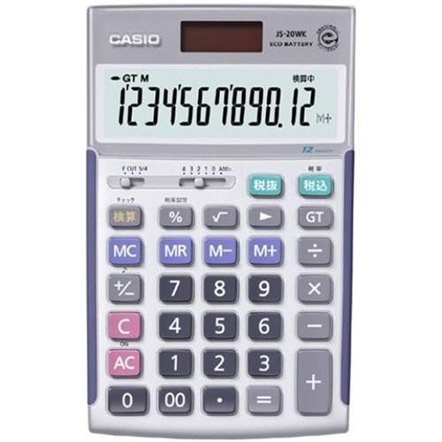 カシオ 本格実務電卓 検算 税計算 ジャストタイプ 12桁 Js wk N E オフィスジャパン 通販 Yahoo ショッピング