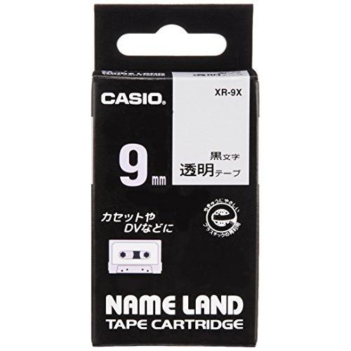 CASIO ネームランド ラベルライター テープ XR-9X 9mm カシオ計算機 