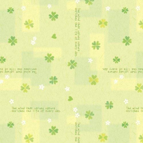 包装紙 クローバー半才 49-1514 ササガワ 4974268831453（30セット）