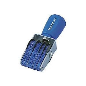 Shachihata 回転ゴム印 欧文日付 ゴシック6号 NFD-6G シヤチハタ 4974052187100（60セット）