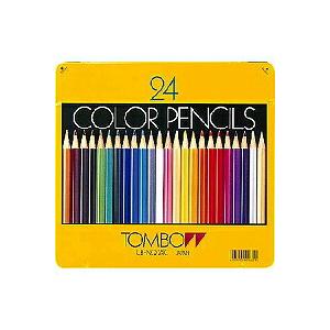 トンボ 缶入色鉛筆24色NQ CB-NQ24C トンボ鉛筆 4901991016314（10セット）