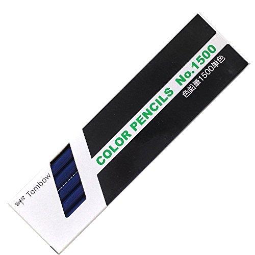 1500-17アイイロ　トンボ 色鉛筆 1500 単色 藍色 1500-17(12本入) トンボ鉛筆 4901991001549（30セット）
