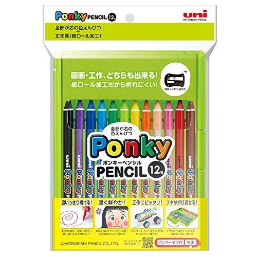 海外最新 ポンキー 4902778169797（20セット） 三菱鉛筆 20482 K800PK12CLT 色鉛筆