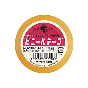 PayPayポイント11%付与！ヤマト　ビニールテープ透明　ＮＯ２００−１９−２２｜tag