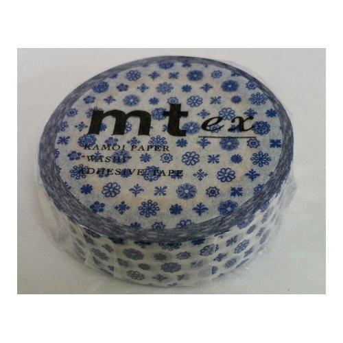 単色 Mtex1 幅 文具 ステーショナリー マスキングテープ Mt 小花 活字 カモ井加工紙 単価114