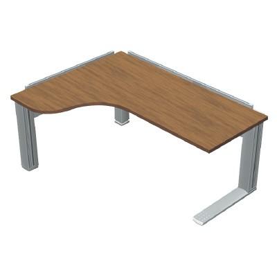 PLUS（プラス）オフィス家具 XF TYPE-L　Lデスク 1612 左用 Ｗ（幅）1600 Ｄ（奥行き）1200 Ｈ（高さ）720(63569円)