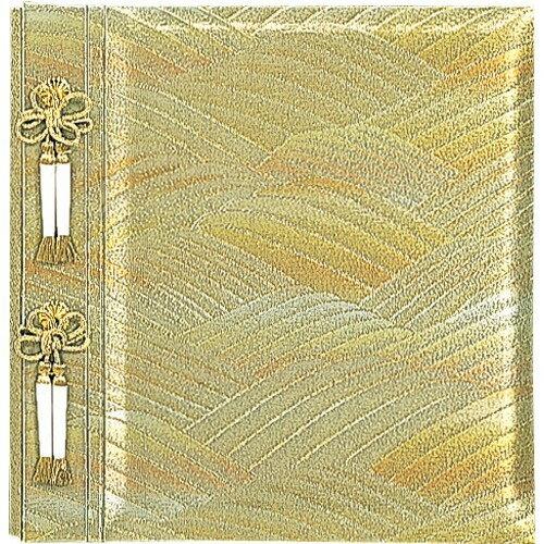 ア-LW-102-2フエルアルバム 贈答用 L シルバー台紙 金山錦 ナカバヤシ