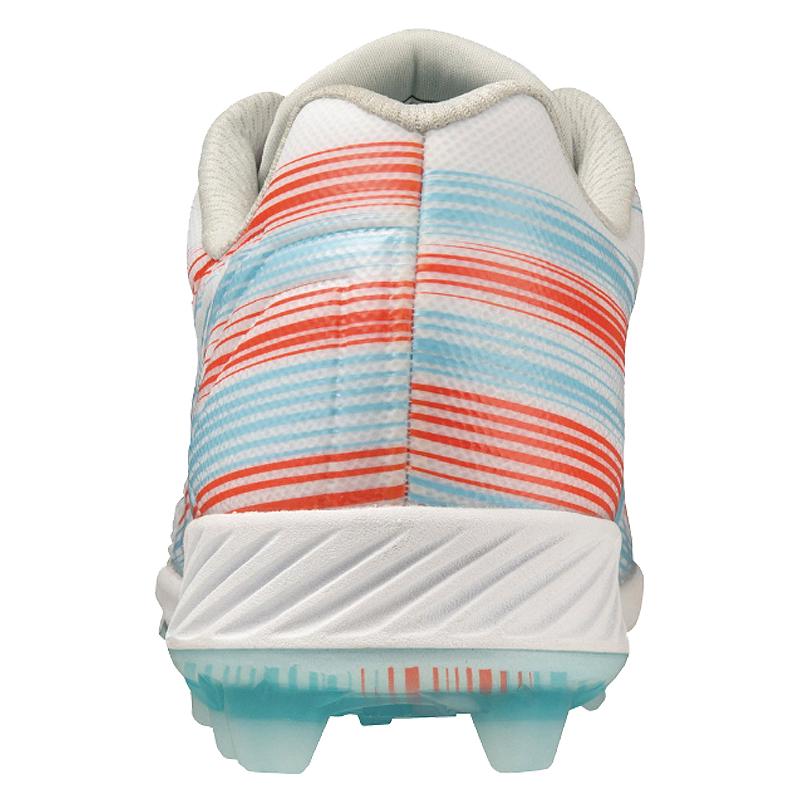 MIZUNO（ミズノ） ライトレボエリート TPU ホワイト×スカイブルー