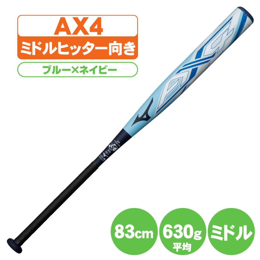 MIZUNO ミズノ ソフト3号ゴムボール用バット AX4 1cjfs326 MIZUNO ミズノ ソフト3号ゴムボール用バット AX4 1cjfs326