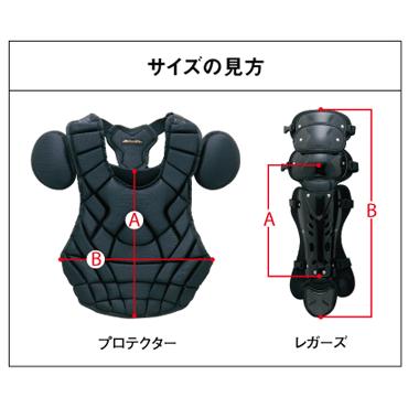 MIZUNO（ミズノ） ソフトボール用キャッチャーレガーズ 1djls101