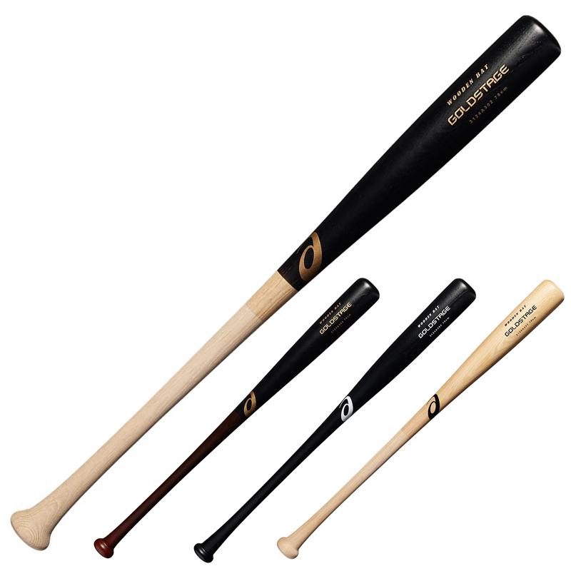 ASICS（アシックス） 少年軟式用木製バット GOLDSTAGE ゴールド