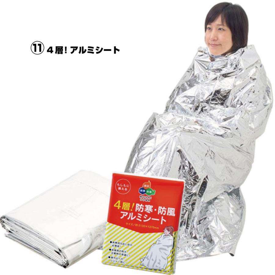 防災グッズ 15点セット 夜間 緊急時 災害に役立つ防災セット A4