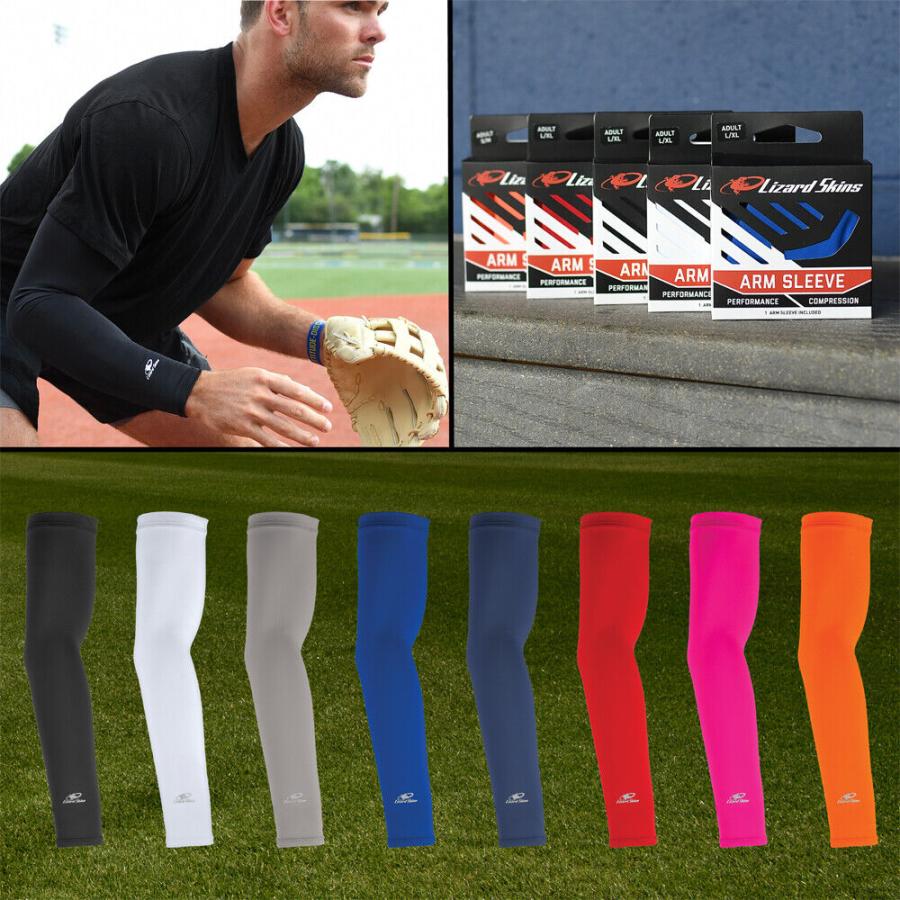 リザードスキンズ アームスリーブ 片手用 : 野球用品専門店 野球館