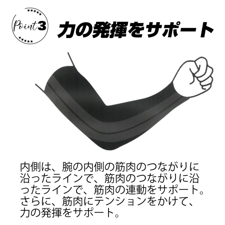 CW-X アームカバー 野球 アームサポーター メンズ レディース ユニ