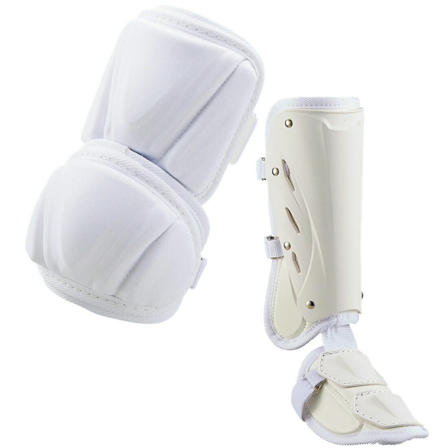 ゼット（ZETT） 野球 エルボーガード フットガード 打者用防具セット