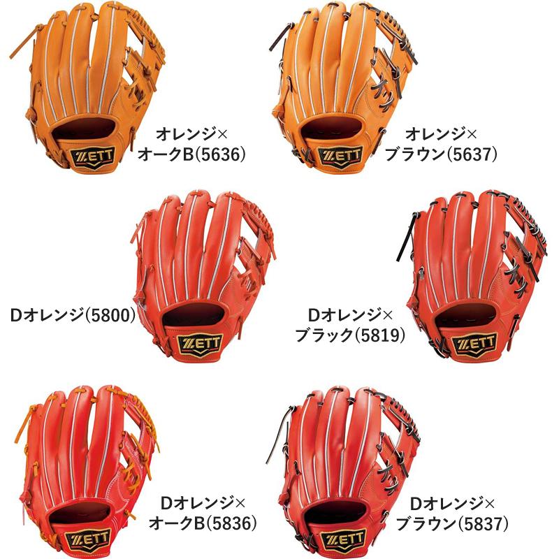 ゼット（ZETT） 硬式グローブ プロステイタス2201 内野手用 bprog760