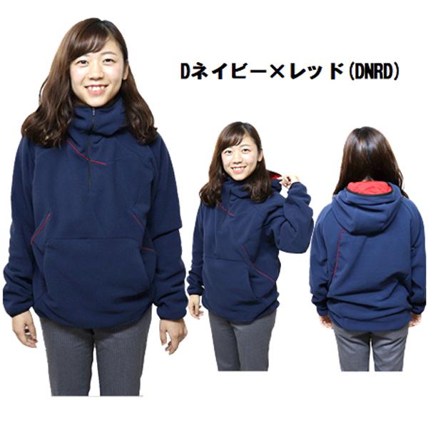 DESCENTE デサント フード付きフリースジャケット 長袖 ハーフ DESCENTE デサント フード付きフリースジャケット 長袖 ハーフ