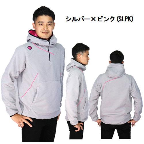 DESCENTE デサント フード付きフリースジャケット 長袖 ハーフ DESCENTE デサント フード付きフリースジャケット 長袖 ハーフ