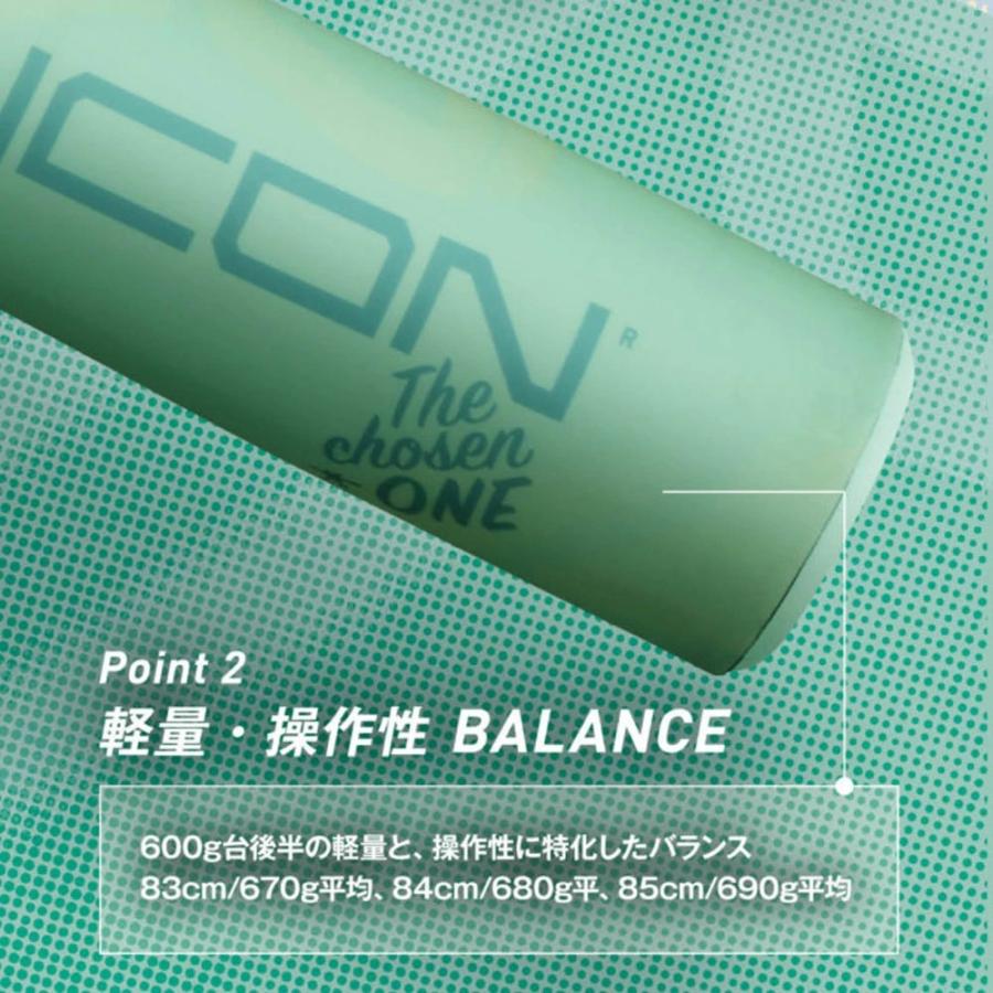 Rawlings（ローリングス） 野球バット 軟式 ICON アイコン 大人