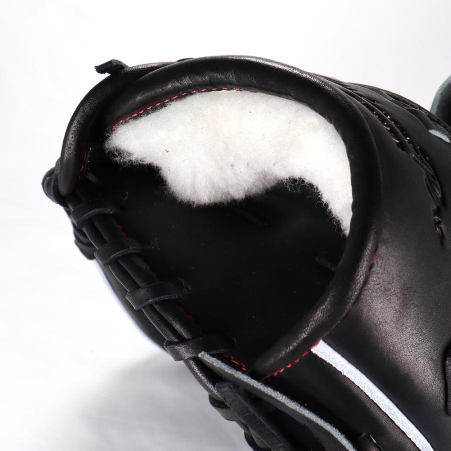 ミズノプロ投手用グローブ　黒 硬式用【グローバルエリート】Hselection SIGNA JF【投手用(ヨコ