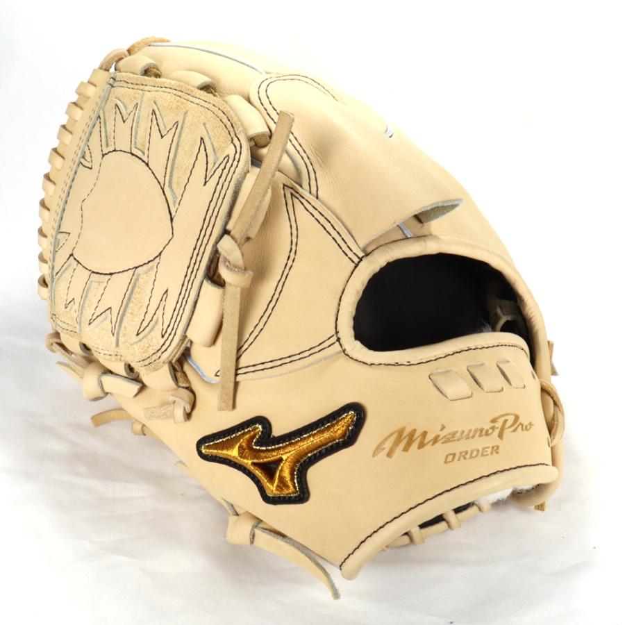【良型・美品】ミズノプロ　硬式　投手用 MIZUNO（ミズノ） 野球館オリジナル 硬式グローブ ミズノプロ 投手用