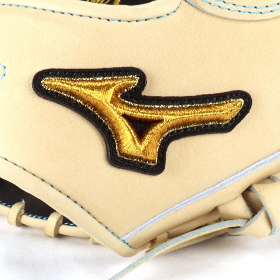 【美品】ミズノプロ　オーダー　硬式用　グローブ　投手用　耕作刻印　最高級　右利き 野球 ミズノ 硬式グローブ 硬式 グローブ ミズノプロ オーダー