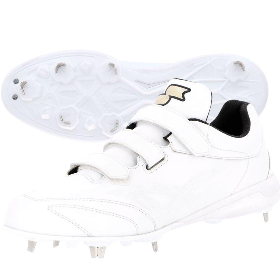 エスエスケイ（SSK） 野球 スパイク 金具 大人 高校野球対応 白スパ 紐