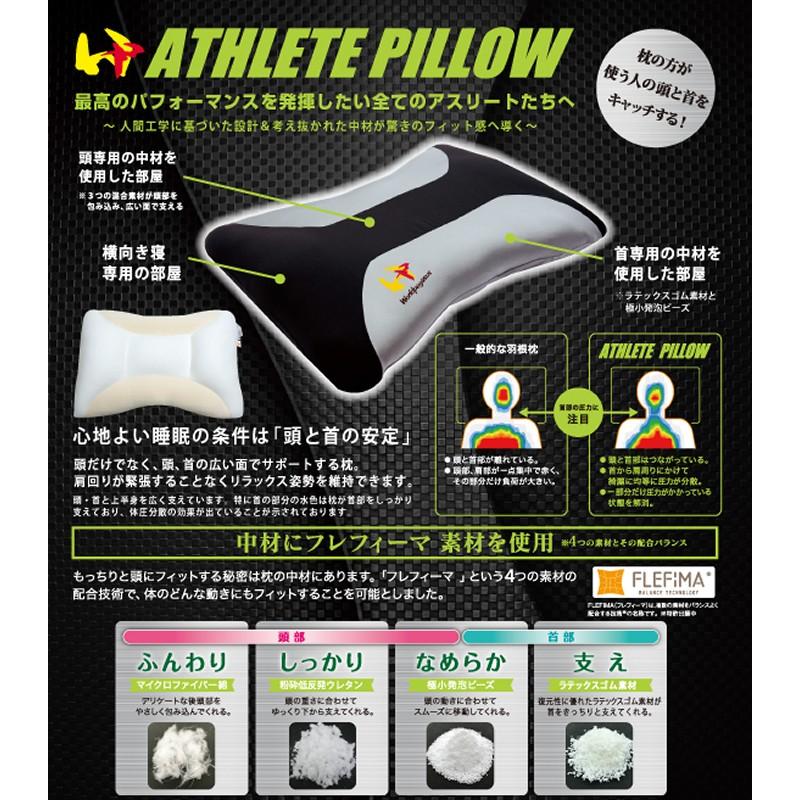 スポーツ選手用枕 アスリートピロー Weatp8 Weatp8 野球用品専門店 野球館 通販 Yahoo ショッピング