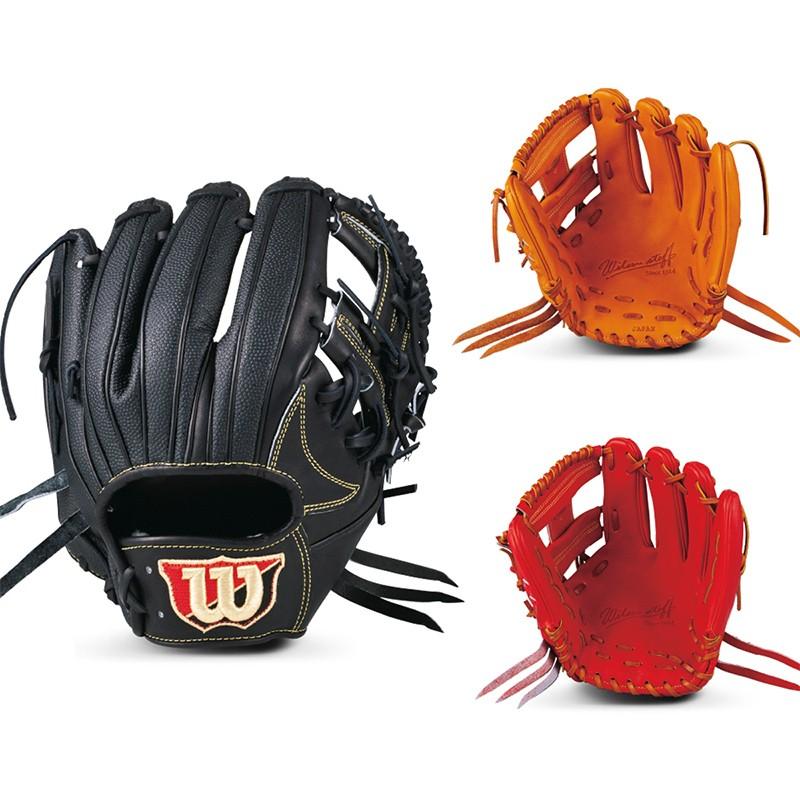 ウィルソン 硬式・革ソフトボール兼用グローブ Wilson Staff デュアル 内野手用 wtahwtdkh｜tai-spo