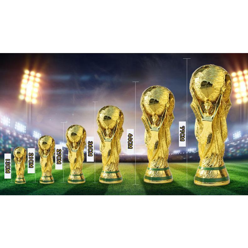 ワールドカップのトロフィー サッカー選手権のトロフィー 3DレプリカFIFA カタール サッカー記念品 コレクション ゴールド 21cm 36cm｜tai-store｜03