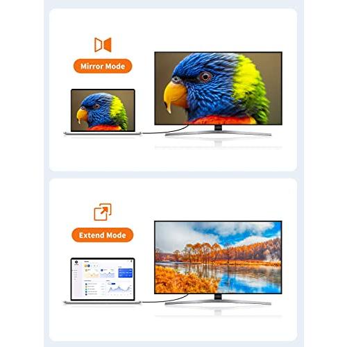 DP to HDMIアダプタ， CableCreation  3本入れ  DisplayPort → HDMI変換アダプタ 4K 3D 金メッキディスプレイポート オス  → HDMI メス  ブラック｜taidaihonpo｜06